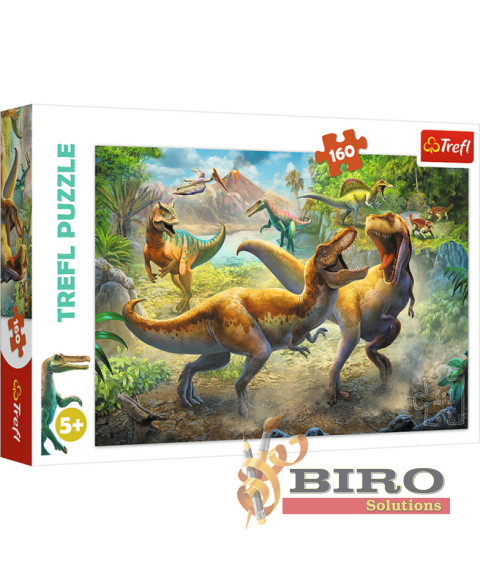 TF Puzzle - "160" - Fighting Tyrannosaurs